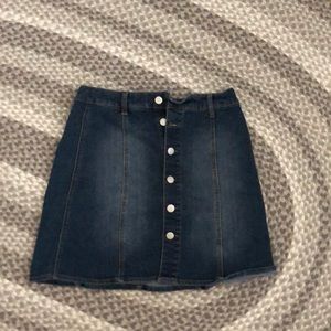 Jean skirt